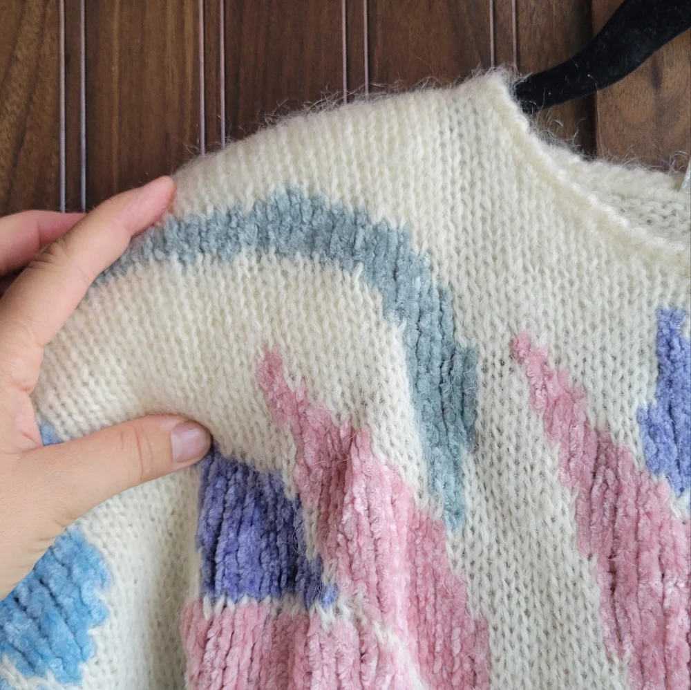 Vintage 80's womans sweater - Picture 2 of 6